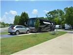 RVs and trailers at campground at FERNBROOK PARK - thumbnail