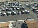 Aerial view over motorhomes and travel trailers at QUAIL RUN RV PARK - thumbnail