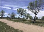 One of the dirt roads at I-80 LAKESIDE CAMPGROUND - thumbnail