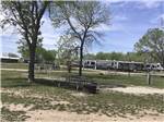A row of grassy RV sites at I-80 LAKESIDE CAMPGROUND - thumbnail