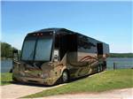A Class A motorhome parked on-site at NASHVILLE SHORES LAKESIDE RESORT - thumbnail