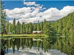 Lake view at campground at THOUSAND TRAILS LEAVENWORTH - thumbnail