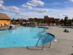 Swimming pool under blue sky with some clouds at HTR NIAGARA - thumbnail