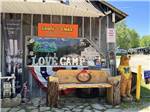 Outside of the general store at LEAFY OAKS CAMPGROUND - thumbnail