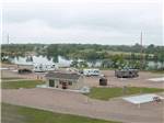 An aerial view of the campsites at KEARNEY RV PARK & CAMPGROUND - thumbnail