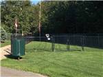 The fenced in pet area at CAMP 'N CLASS RV PARK - thumbnail