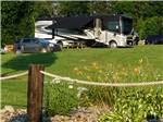 RV parked at campsite at BERLIN RV PARK & CAMPGROUND - thumbnail