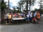 Friends and relatives gathering at SEMINOLE CAMPGROUND - thumbnail