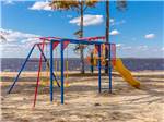 Children's playground on beach at NORTH LANDING BEACH RV RESORT & COTTAGES - thumbnail