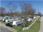 Trailers camping at campsite at SPRINGWOOD RV PARK - thumbnail
