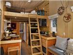 The kitchen and top bed in one of the rentals at HIDDEN VALLEY MOUNTAIN RESORT - thumbnail