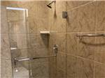 One of the clean showers at SLEEPING UTE RV PARK - thumbnail