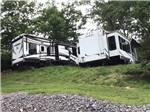 A couple of high RV sites at NORTH FORK RESORT - thumbnail