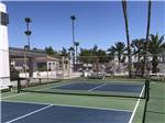 The pickleball courts at PALM GARDENS MHC & RV PARK - thumbnail