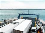 The free ferry that travels from Bolivar Peninsula to Galveston Island near BOLIVAR PENINSULA RV PARK - thumbnail