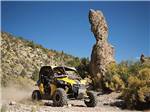 ATV driving near unique rock formation at PAHRUMP NEVADA - thumbnail