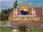 The front entrance sign at OLD ORCHARD BEACH CAMPGROUND - thumbnail