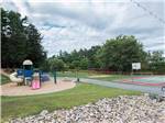 Playground and basketball court at OLD ORCHARD BEACH CAMPGROUND - thumbnail