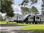 Towable RVs parked on-site at GRAND OAKS RESORT - thumbnail
