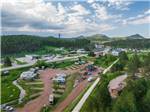 Aerial view of the campground at BLACK HILLS TRAILSIDE PARK RESORT - thumbnail