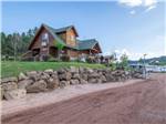 The dirt road up to the main building at BLACK HILLS TRAILSIDE PARK RESORT - thumbnail