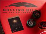 The Club card and poker chips at THE RV PARK AT ROLLING HILLS CASINO AND RESORT - thumbnail