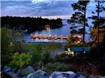 Evening view overlooking the water at PINES OF KABETOGAMA RESORT - thumbnail