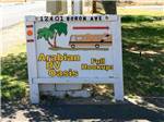 Sign leading into campground at ARABIAN RV OASIS - thumbnail