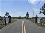The front road and gate at ALLIANCE HILL RV RESORT - thumbnail