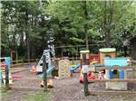The plastic playground equipment at MAPLEWOOD ACRES RV PARK - thumbnail