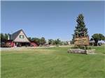 The front entrance sign and building at CHOTEAU MOUNTAIN VIEW RV CAMPGROUND - thumbnail