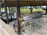 The fish cleaning station and dock at SPORTSMAN'S COVE RESORT - thumbnail