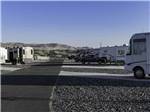 A paved road between the RV sites at 12 TRIBES OMAK CASINO HOTEL & RV PARK - thumbnail