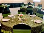 A formal table setting  at 12 TRIBES OMAK CASINO HOTEL & RV PARK - thumbnail