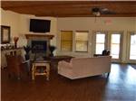 The inside of the clubhouse at WHISTLE STOP RV RESORT - thumbnail