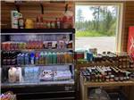 Food supplies in the general store at WEST GLACIER RV PARK & CABINS - thumbnail