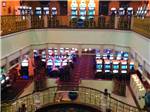 A view from the second floor of the casino at RISING STAR CASINO RESORT & RV PARK - thumbnail
