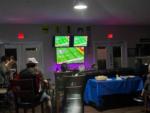 A football party in the lounge at AHOY RV RESORT - thumbnail