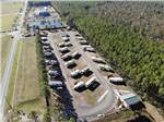 Overhead view of park property at CLAY FAIR RV PARK - thumbnail