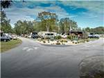 Road leading into campground at BREEZY OAKS RV PARK - thumbnail