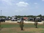 Trailers parked in paved sites at EAST FORK RV RESORT - thumbnail