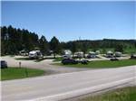 The road by the side of the campground at CUSTER CROSSING FAMILY CAMPGROUND - thumbnail