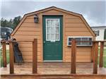 The front view of the rental cabin at CUSTER CROSSING FAMILY CAMPGROUND - thumbnail