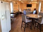 The communal kitchen area at DO DROP INN RV RESORT & CABINS - thumbnail
