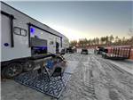 A fifth wheel trailer in a site at IRON MOUNTAIN RESORT - thumbnail