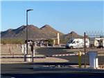The entrance gate to the RV sites at CASINO DEL SOL RV PARK - thumbnail