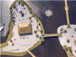 Aerial view of islands with fountain at RESORT AT CANOPY OAKS - thumbnail