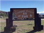 The front entrance sign at COPPER COURT RV PARK - thumbnail