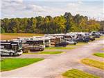 A row of gravel back in RV sites at HAWKINS POINTE PARK, STORE & MORE - thumbnail