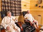 A couple getting a pedicure at THE RETREAT, LINKS & SPA AT SILVIES VALLEY RANCH - thumbnail